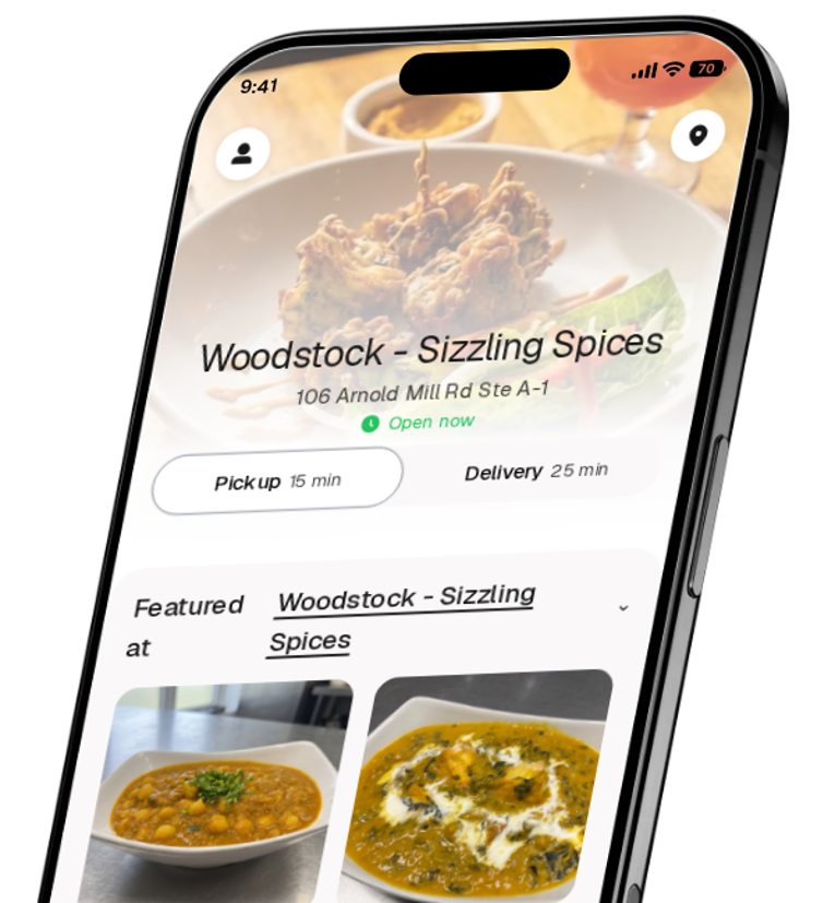 Woodstock - Sizzling Spices app preview