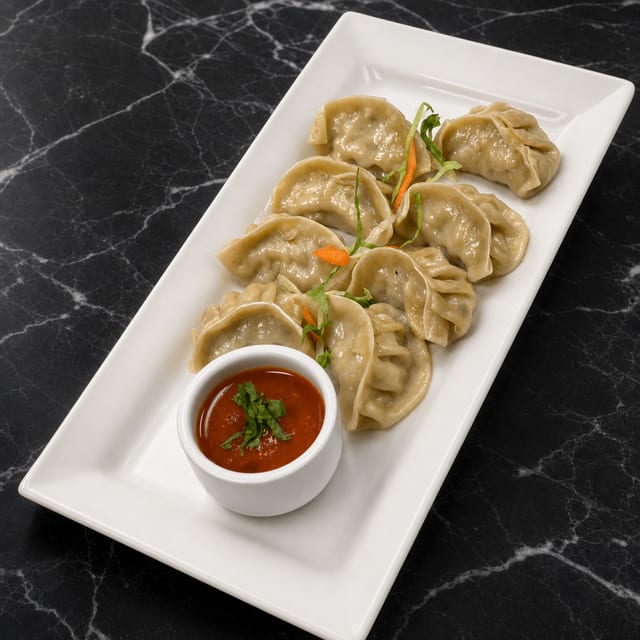 Chicken Steam Momos.