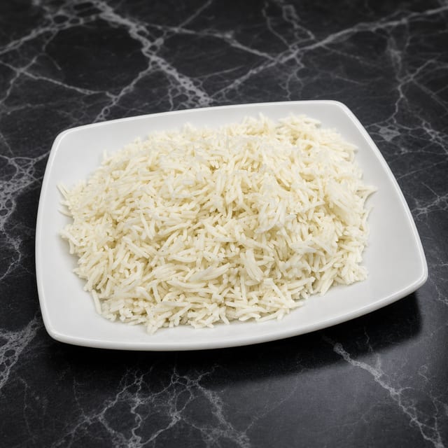 Steamed Rice.
