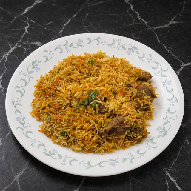 Goat Biryani.